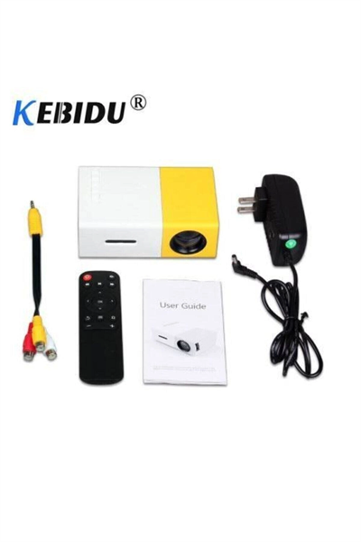 Projeksiyon cihazı FULL HD 1920x1080 çözünürlük 1000:1 kontrast HDMI siyah renk - Yok USB