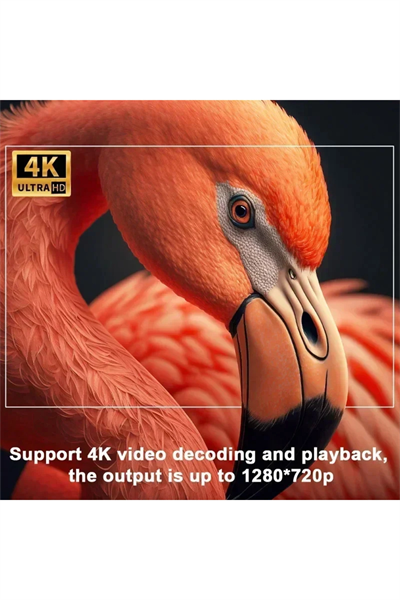 Projektör 4K Android 11 Dual Wifi6 260ANSI BT5.0 1080P 1280x720 çözünürlük destekli