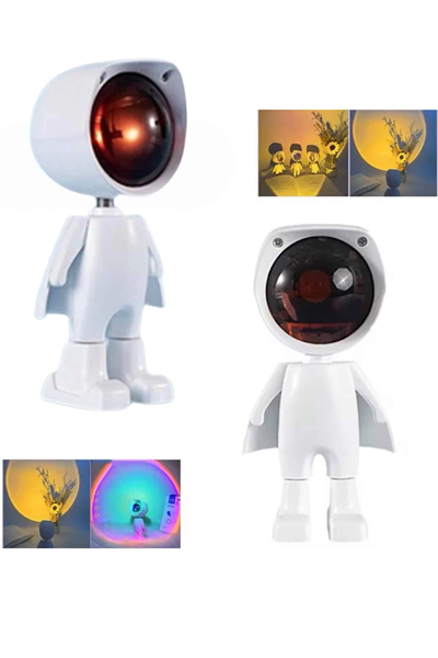 Projektör Atmosfer Işık Lambası Projektör Güneş Lambası Masa Lambası