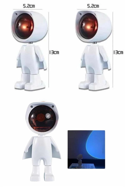 Projektör Atmosfer Işık Lambası Projektör Güneş Lambası Masa Lambası