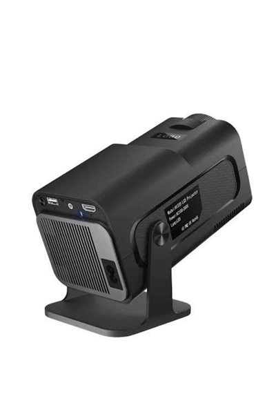 Projektör Siyah Android Taşınabilir Sinema Projeksiyon Wifi Destekli En Güncel Sürüm Akıllı