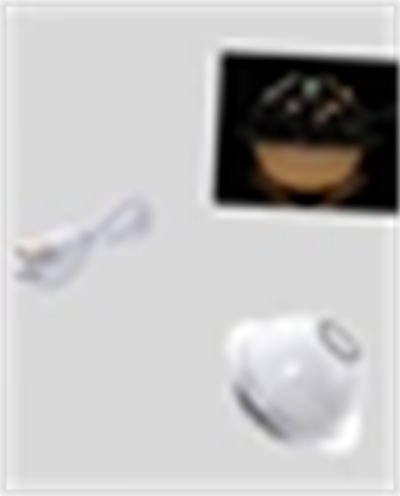 Projektör ışığı bulunan USB bağlantılı mini aromaterapi destekli hava nemlendirici