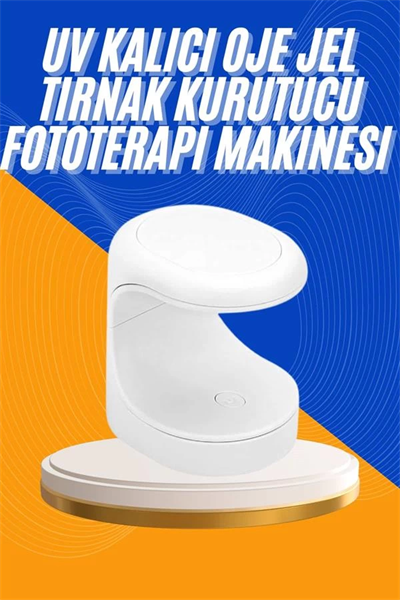Protez Tırnak Kurutucu Kalıcı Oje Led Oje Kurutucu UV Işınlı Taşınabilir