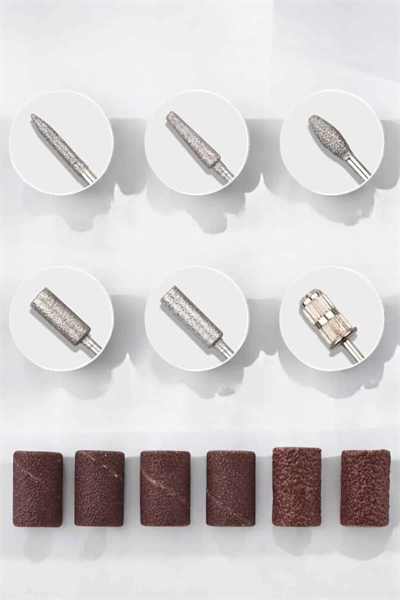 Protez Tırnak Manikür ve Pedikür Seti Elektrikli