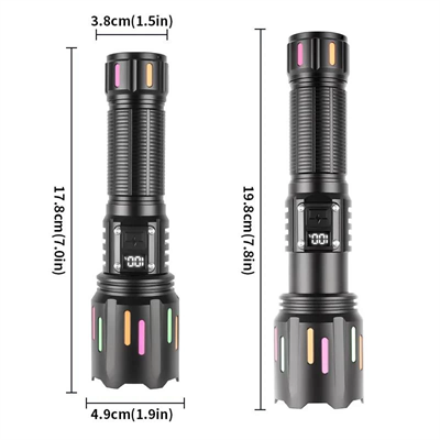 Ps-9954 30w Zoomlu Led Powerbank Özellikli Şarjlı Profesyonel El Feneri