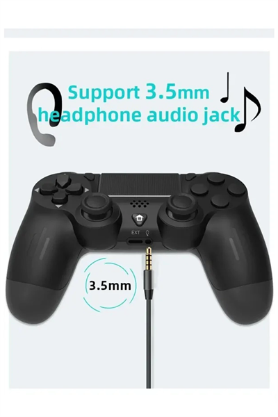 Ps4 Kol Wireless Bt Kablosuz Oyun Kolu Ps4 Joystick Tablet Telefon Pc Uyumlu Titreşimli Oyun Kolu