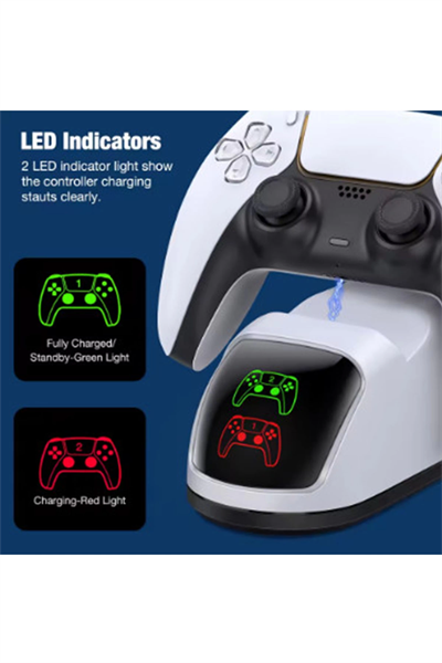 Ps5 Dualsense Şarj Istasyonu Playstation 5 Uyumlu Charging Station