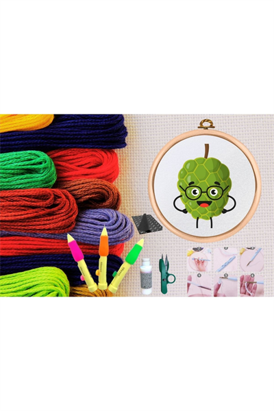 Punch Seti Nakış Seti Kasnaklı Kendin Yap Seti Seri 137