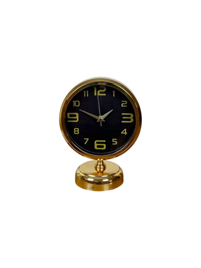 Pure Gold 25 x 20 Cm Metal Masa Saati