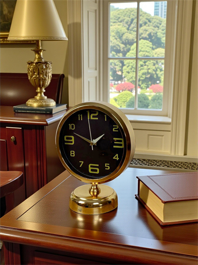 Pure Gold 25 x 20 Cm Metal Masa Saati