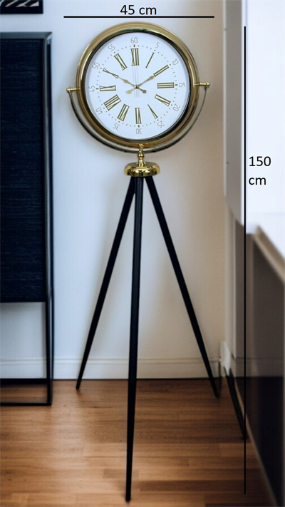 Pure Gold Tripod Ayaklı Saat