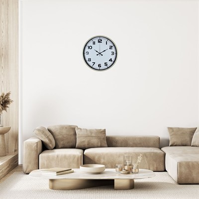 Pure Krem 36 Cm Klasik Duvar Saati