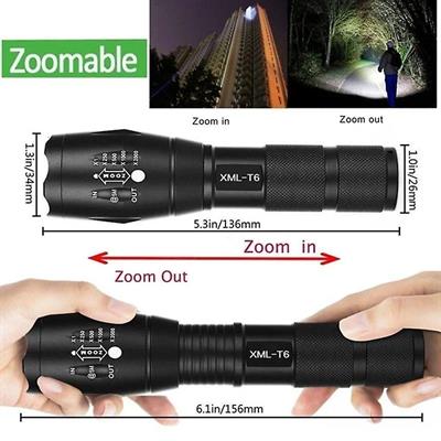 Q-Max PS-918A Şarzlı Zomlu Police El Feneri (3936)