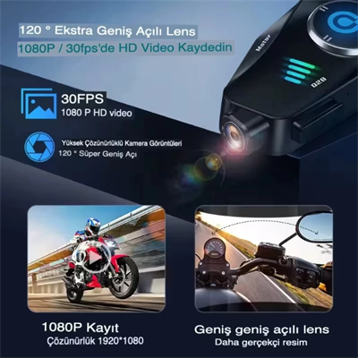 Q28 Kameralı Motosiklet Kask Kulaklığı