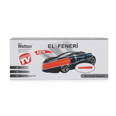 Q5 Led Güçlü Pilli El Feneri Wt-267