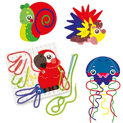 Quercetti  Fanta Filo Zoo Örgü Hobi Seti