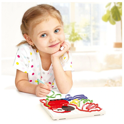 Quercetti  Fanta Filo Zoo Örgü Hobi Seti