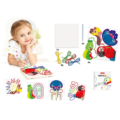 Quercetti  Fanta Filo Zoo Örgü Hobi Seti