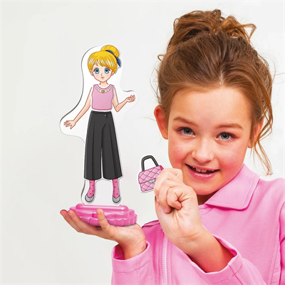 Quercetti Manyetik Moda Bebeği Anna