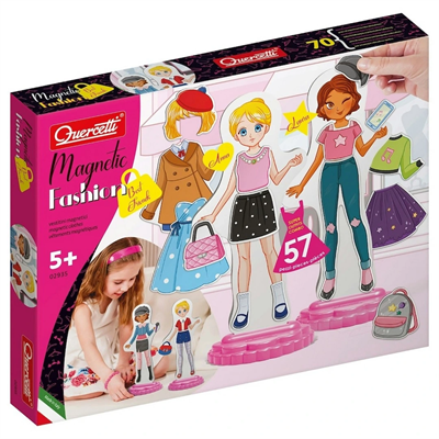 Quercetti Manyetik Moda Bebekleri Best Friends
