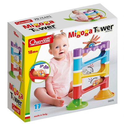 Quercetti Yarış Pisti Kulesi 17 Parça