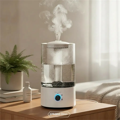 RBH-04 Ultrasonik Hava Nemlendirici 4 Litre Buhar Makinesi Aroma Difüzörü - Otomatik Kapanma
