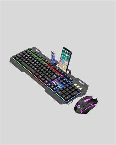 RGB Aydınlatmalı Oyuncu Klavye Mouse – Mekanik Hissiyat, Maksimum Kontrol