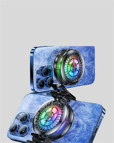 RGB Gaming Telefon Fanı Sessiz Soğutucu Tüm Akıllı Telefonlara Uygun Yeni Nesil