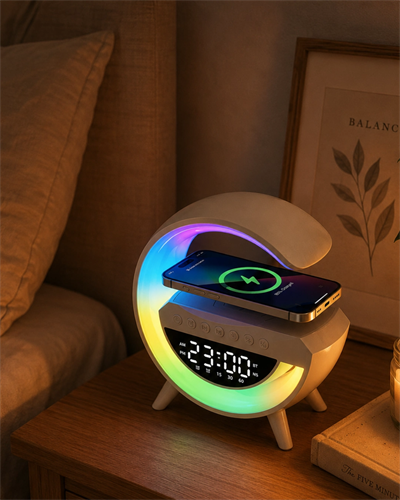RGB Işıklı Bluetooth Hoparlör TF Kart ve FM Destekli Kablosuz Ses Sistemi