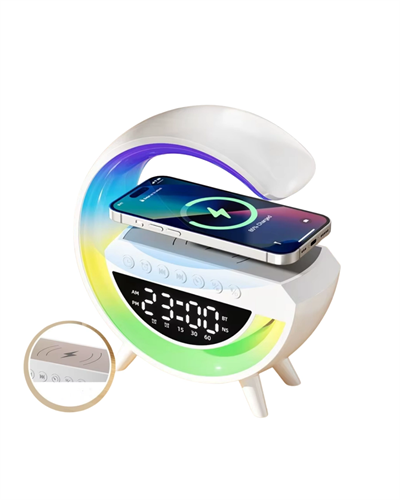 RGB Işıklı Bluetooth Hoparlör TF Kart ve FM Destekli Kablosuz Ses Sistemi