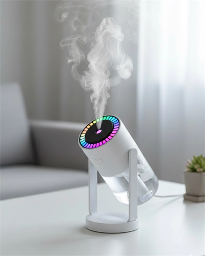 RGB Işıklı Hava Nemlendirici Ultrasonik Teknoloji ve Portatif Tasarım
