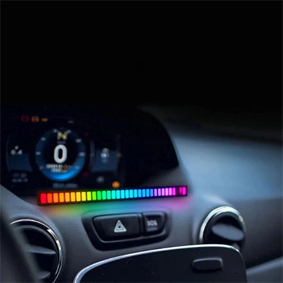 RGB Sese Duyarlı Taşınabilir Ekolayzer LED Çubuk