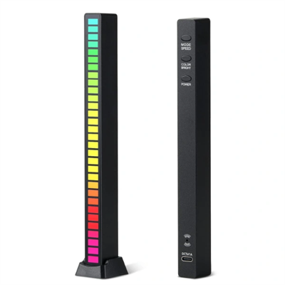 RGB Sese Duyarlı Taşınabilir Ekolayzer LED Çubuk