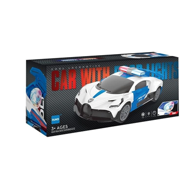 RS-9036C KUT.IŞIK.MÜZİK BUGATTİ POLİS ARABASI -ZRV