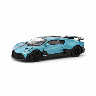 1:43 Ölçekli Bugatti Divo Lisanslı Metal Model Araba - Çek Bırak Oyuncak BX-313637