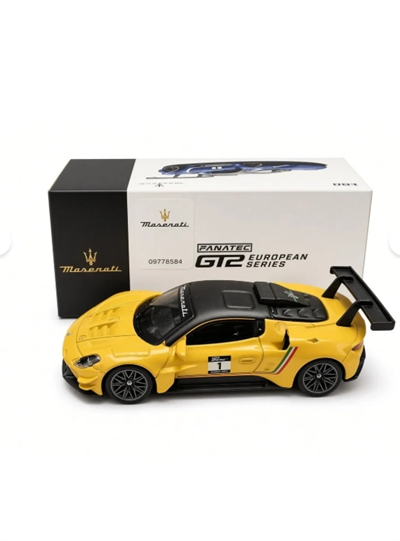 RW9160 1:60 MASERATİ GT2 ÇEK BIRAK ARABA LİSANSLI KÜÇÜK METAL ARAÇ