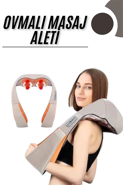 Rahatlatıcı Ovmalı Isıtmalı Boyun Bel Omuz Sırt Masaj Aleti Ve Masaj Cihazı