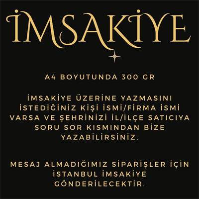 Ramazan İmsakiyesi - 300 Gr - A4 Boyut Kişiye Özel İsimli & Logolu 1 Adet Lacivert
