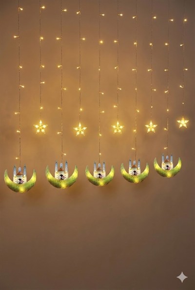 Ramazan Perde LED Işık 3 Metre