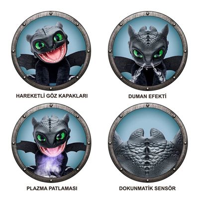 Real FX Dişsiz Elektronik Kukla 30 cm