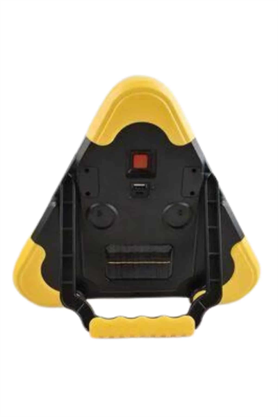 Reflektör Işıklı Ikaz Lambası Şarjlı Çok Fonksiyonlu Işıklı Üçgen Reflektör