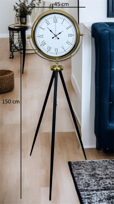 Regal Gold Tripod Ayaklı Saat