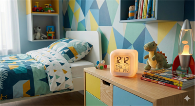 Renk Değiştiren Küp Saat