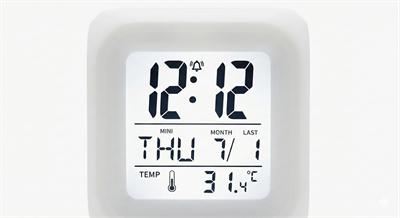 Renk Değiştiren Küp Saat