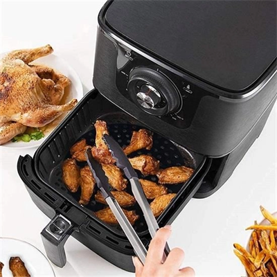 Renkli Isıya Dayanıklı Yıkanılabilir Silikon Fırın Ve Airfryer Yuvarlak Pişirme Matı 20 Cm Bx40