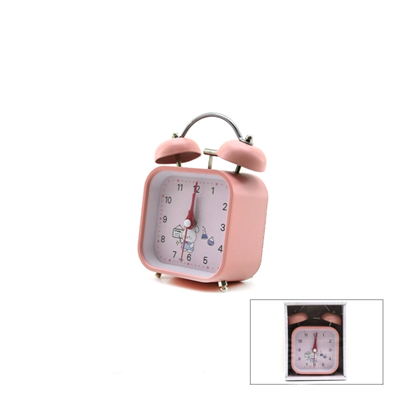 Renkli Kare Masa Çalar Saati