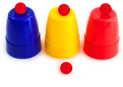 Renkli Kupalar Ve Toplar Sihirbazlık Seti - Başlangıç Seviyesi Sihir Malzemesi