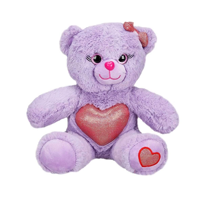 Renkli Peluş Ayı 26 cm.  -1 Adet Stokta Olan Gönderilir