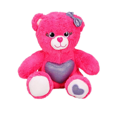 Renkli Peluş Ayı 26 cm.  -1 Adet Stokta Olan Gönderilir