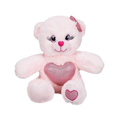 Renkli Peluş Ayı 26 cm.  -1 Adet Stokta Olan Gönderilir